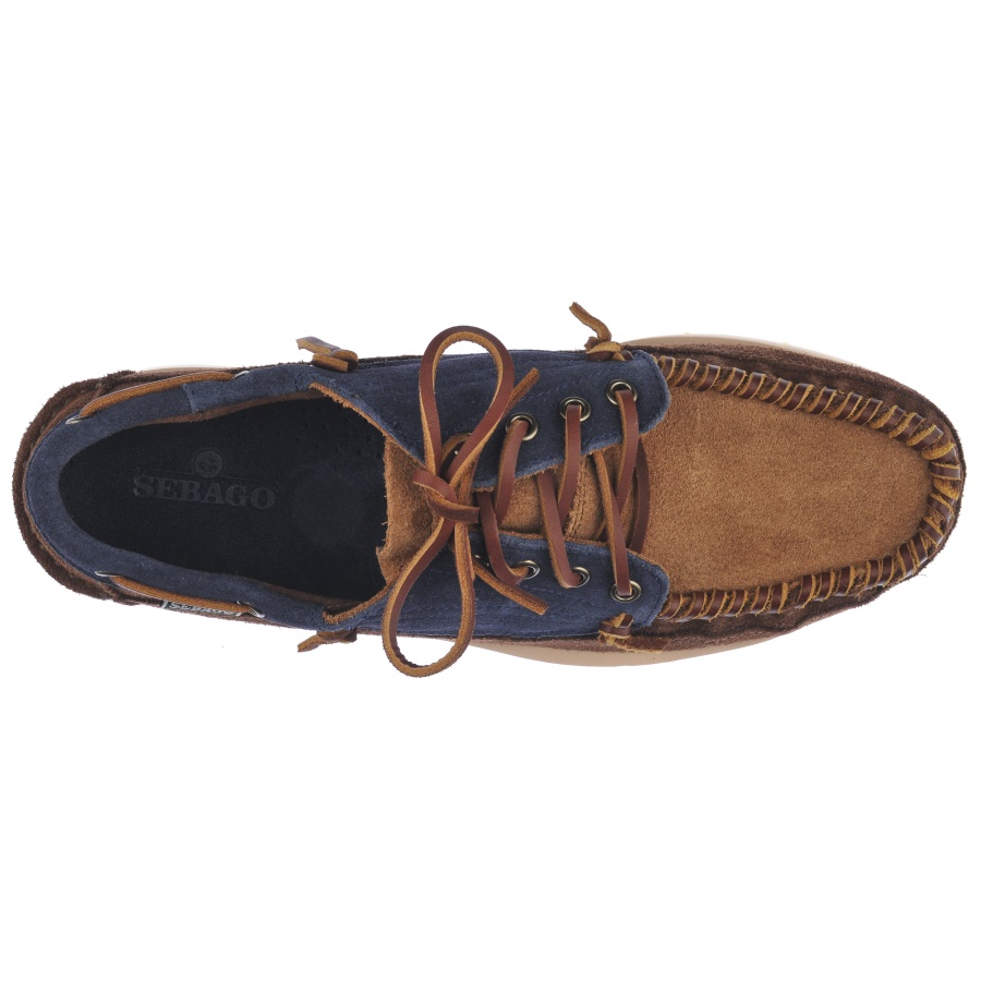 Cayuga-marineblauw & Cognac & Donkerbruin Sebago Nederland