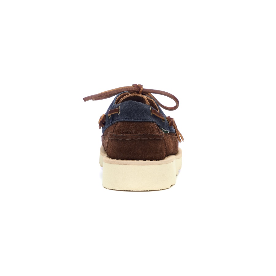Cayuga Dames-marineblauw & Cognac & Donkerbruin Sebago Nederland