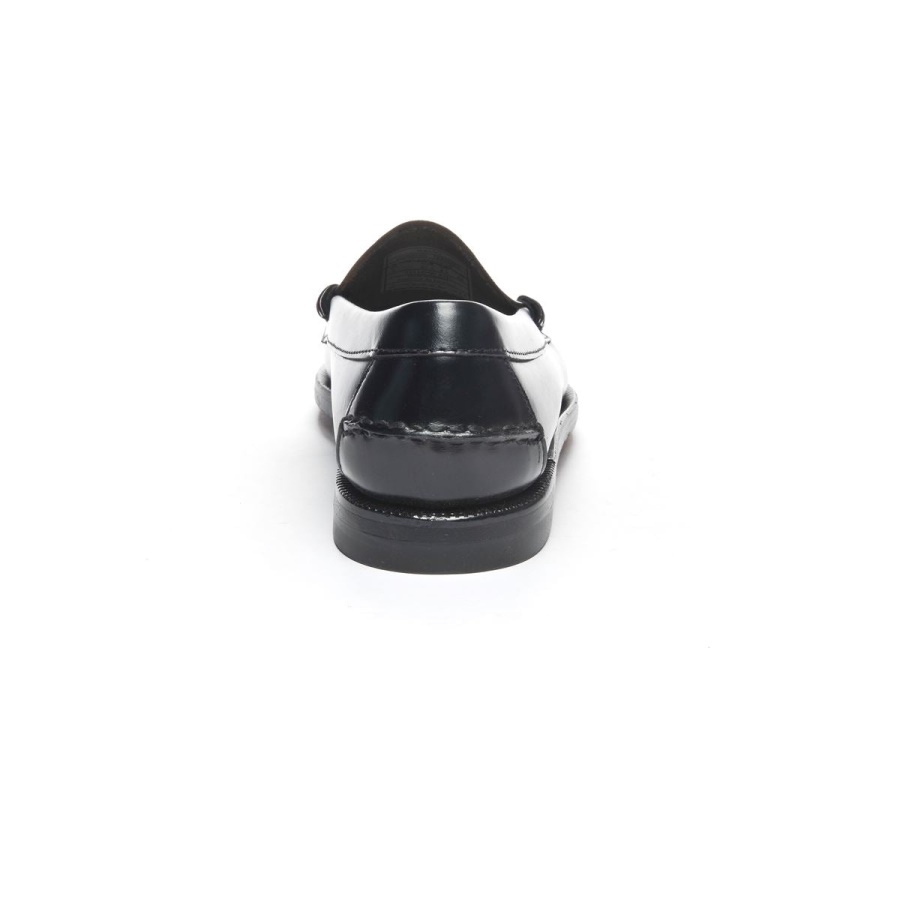 Classic Dan Tag Woman-black & White Socks Sebago Nederland