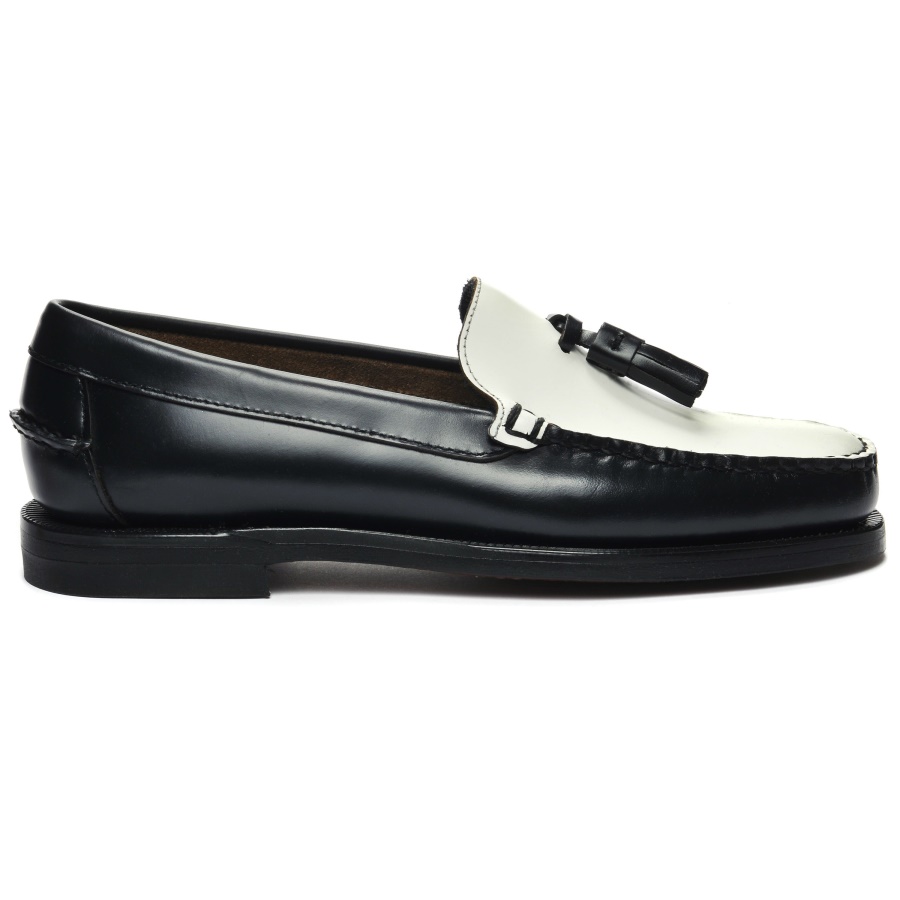 Classic Will Woman-navy Blue & White Sebago Nederland