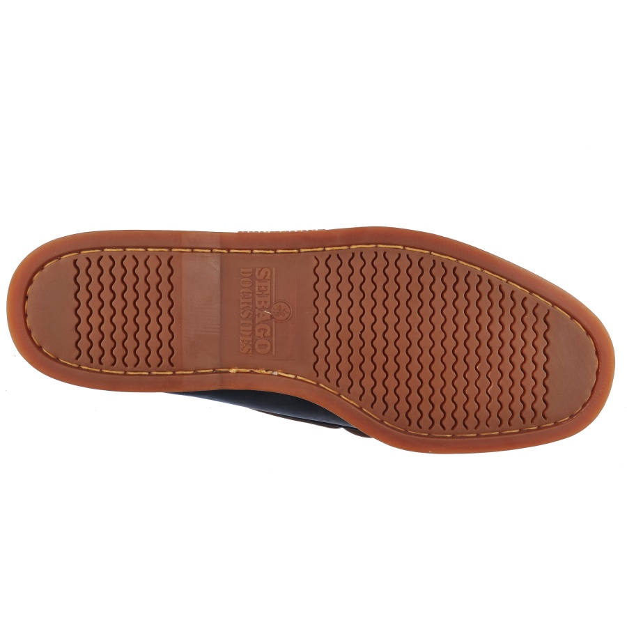 Docksides Portland Crazy H-navy Blue & Brown Sebago Nederland