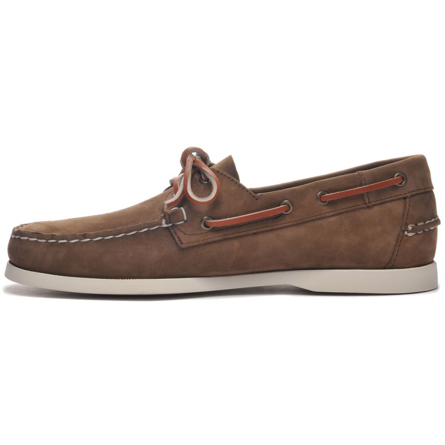 Docksides Portland Nubuk-donkerbruin Sebago Nederland