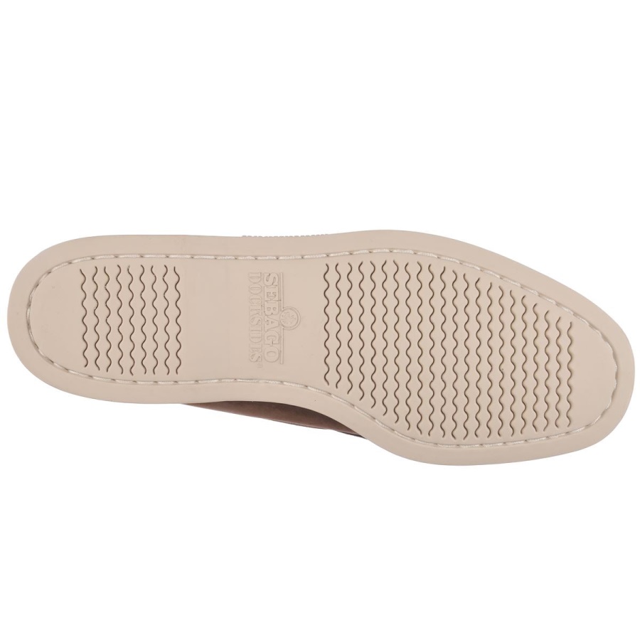 Docksides Portland Nubuk-donkerbruin Sebago Nederland