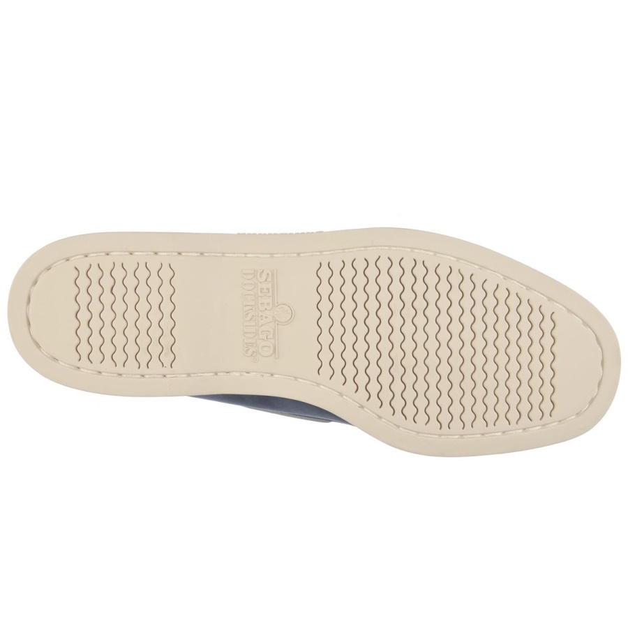 Docksides Portland Nubuk-marineblauw Sebago Nederland