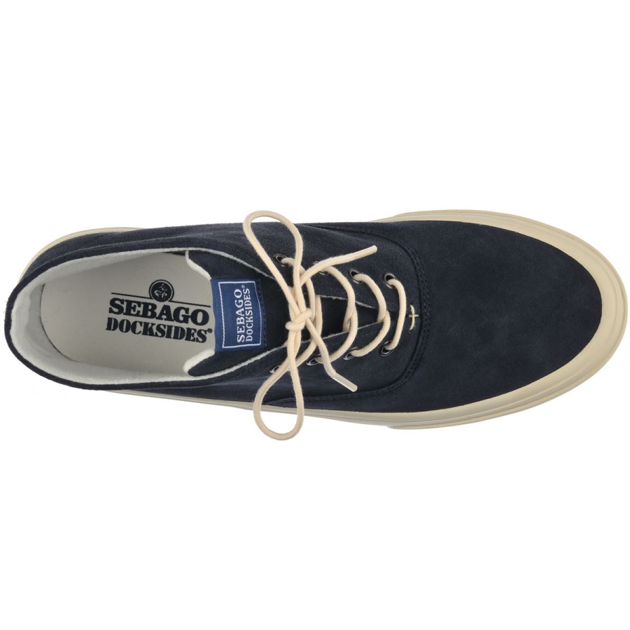 John Chukka Suède-Marineblauw Sebago Nederland