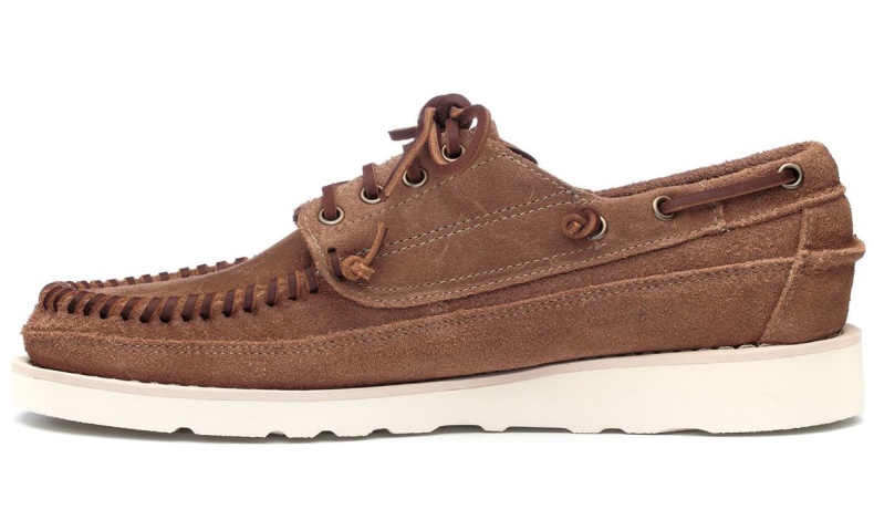 Beige Camel Sebago Nederland Keuka Suede Moccasin