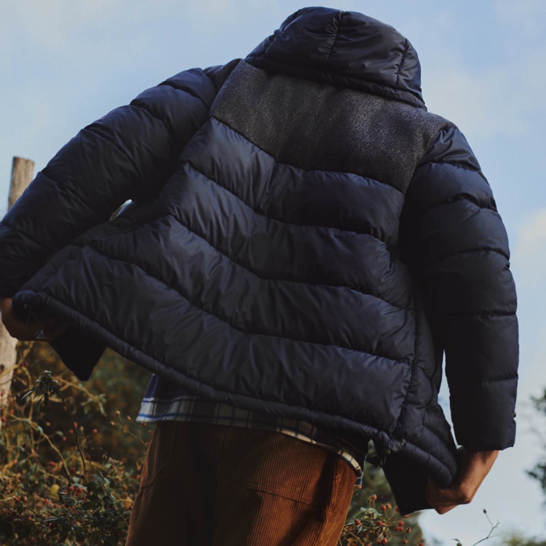 Blue-herringtone Sebago Nederland Grafton