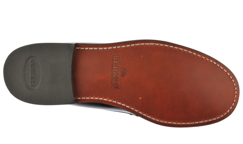 Classic Dan Leren Loafer Bruin Bordeaux Sebago Nederland