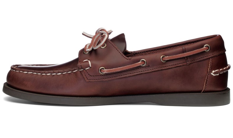 Dockside Portland Leren Bootschoen Bruine Gum Sebago Nederland