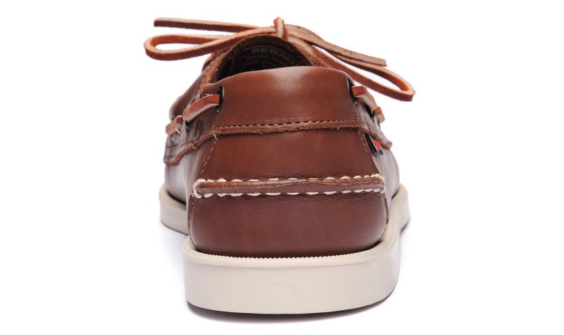 Dockside Portland Leren Bootschoen Sebago Nederland Bruin