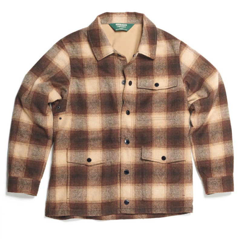 Kenny Check Sebago Nederland Beige-bruin