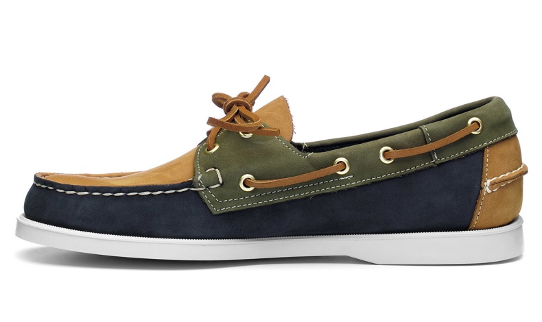 Portland Spinnaker Nbk Blauw-beige Kameel-groene Muskus Sebago Nederland