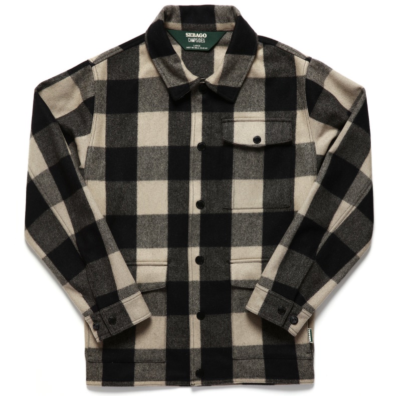 Sebago Nederland Ruit Wit Naturel-zwart Aroostook