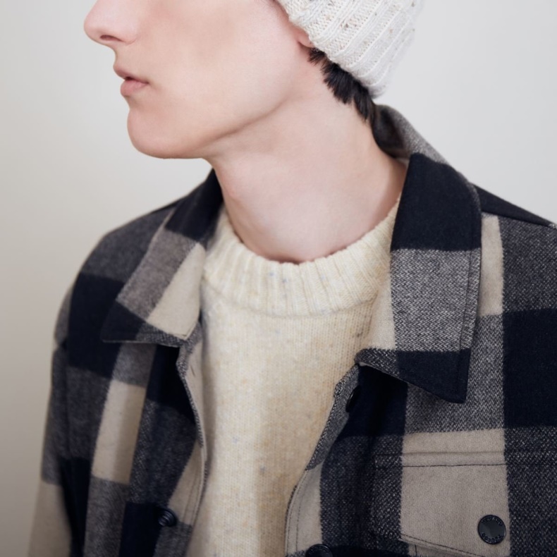 Sebago Nederland Ruit Wit Naturel-zwart Aroostook