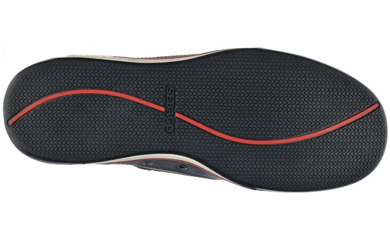 Triton Leren Bootschoen Blauw Navy Sebago Nederland