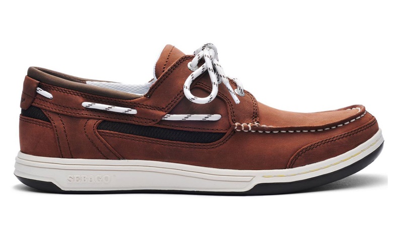 Triton Leren Bootschoen Sebago Nederland Bruin-dk Bruin