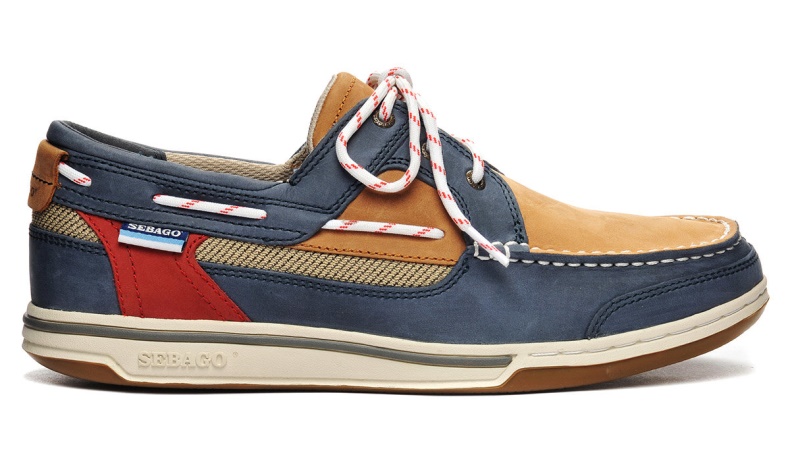 Triton Legacy Sebago Nederland Blauw Navy-cognac-rood