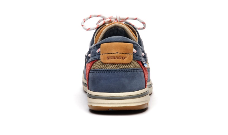 Triton Legacy Sebago Nederland Blauw Navy-cognac-rood