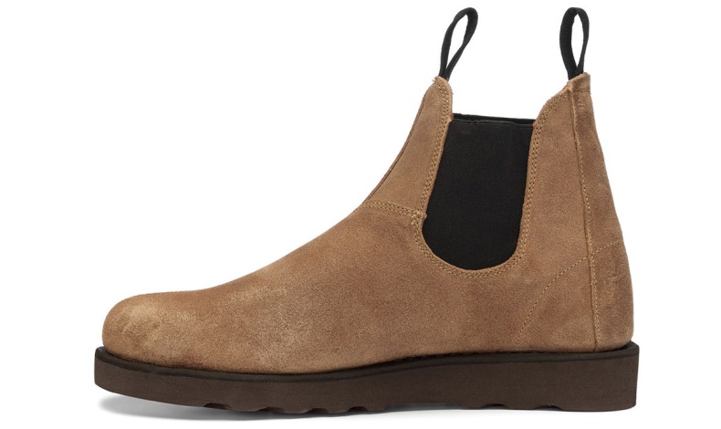 Yansa Suede Beige Camel-DK Brown Sebago Nederland