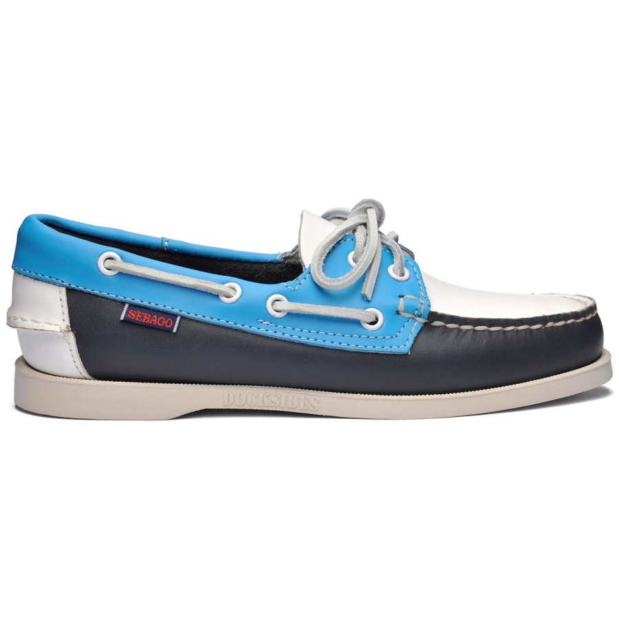 Portland Spinnaker Dames-navy & Lichtblauw & Wit Sebago Nederland