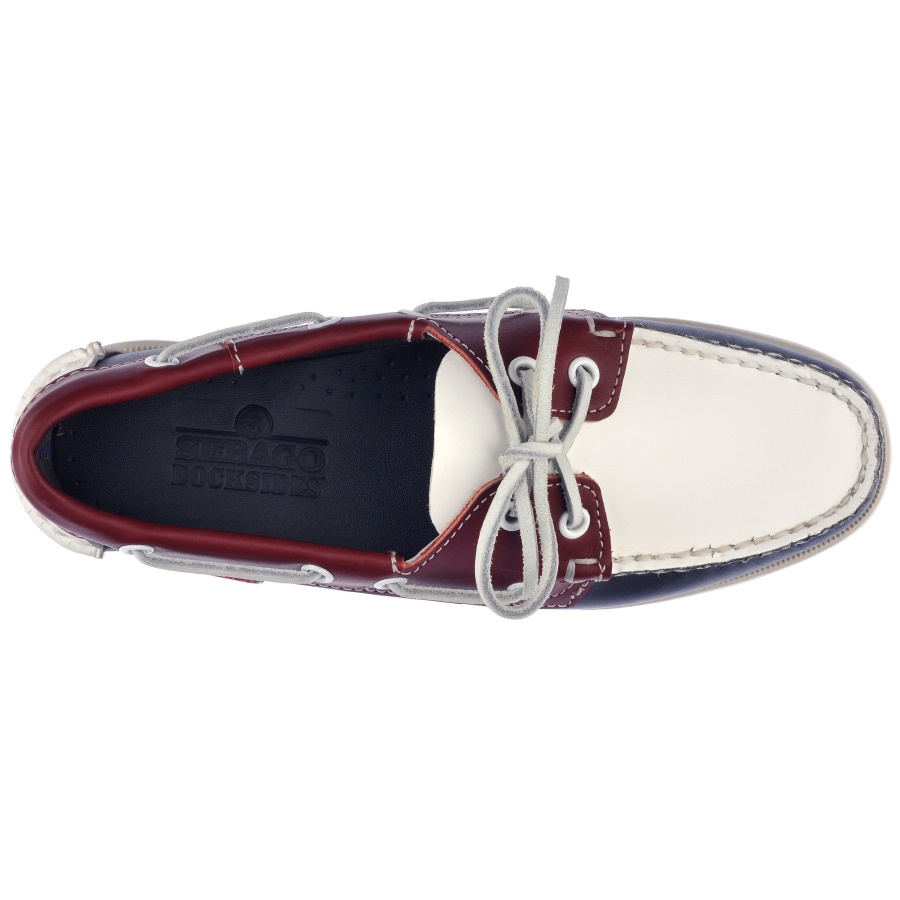 Portland Spinnaker Vrouw-navy & Rood & Wit Sebago Nederland