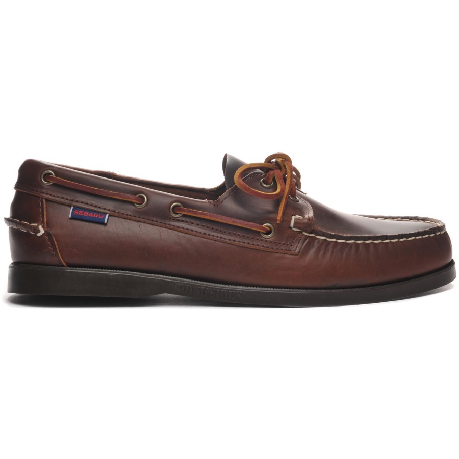 Portland Waxed Brown & Dark Okra Sebago Nederland