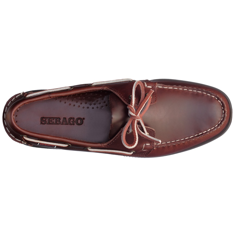 Portland Waxed Brown & Dark Okra Sebago Nederland