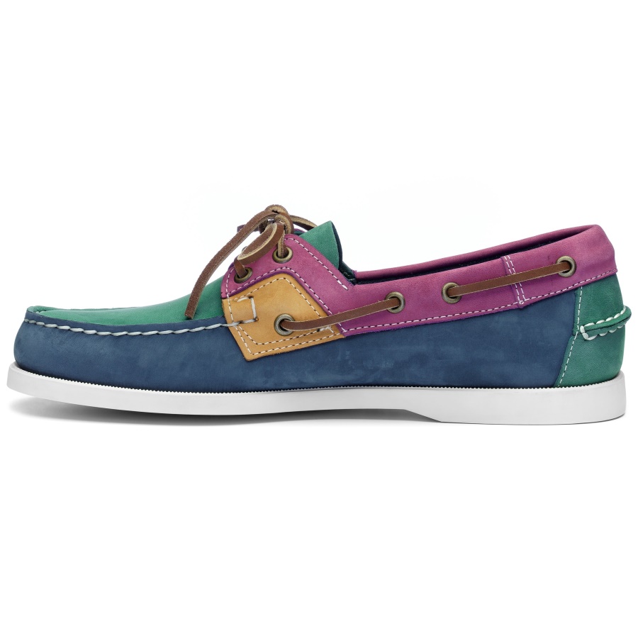 Rossisland-navy & Groenblauw & Magenta & Mosterd Sebago Nederland