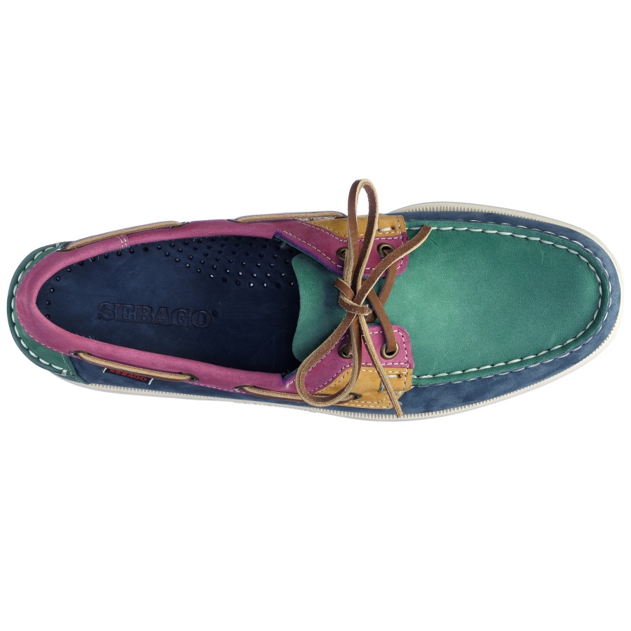 Rossisland-navy & Groenblauw & Magenta & Mosterd Sebago Nederland