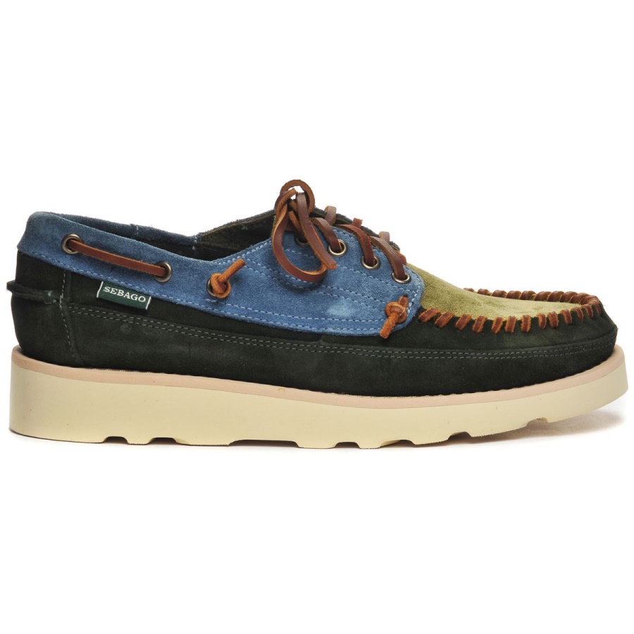 Sebago Nederland Cayuga-brunswick Groen & Indigo & Mos