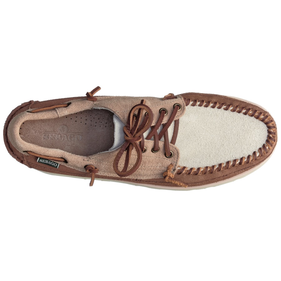 Sebago Nederland Cayuga-kameel & Papyrus & Cognac