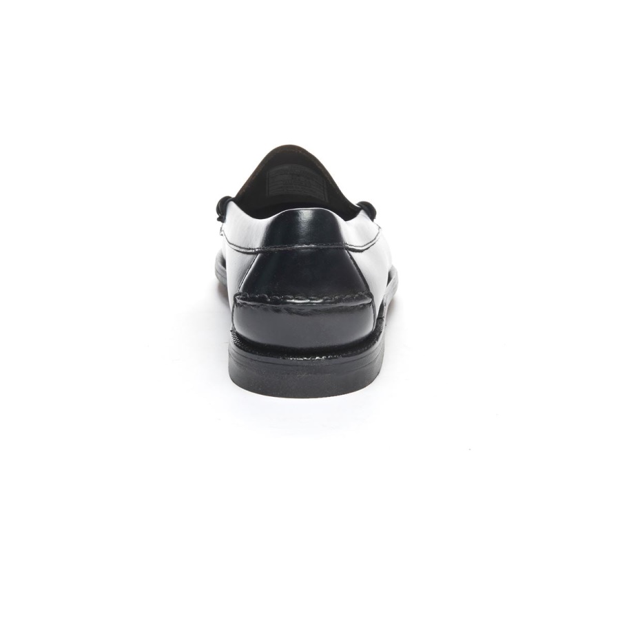 Sebago Nederland Classic Dan Tag Woman-black & White Penny