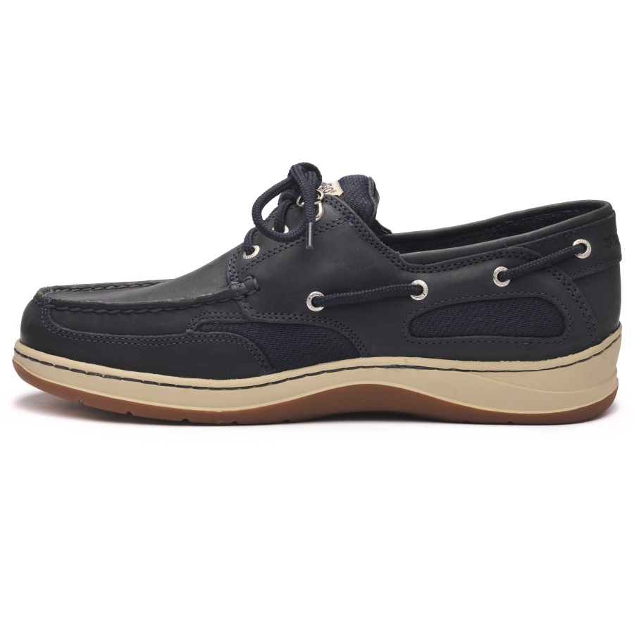 Sebago Nederland Clovehitch Ii Fgl Gewaxt-marineblauw