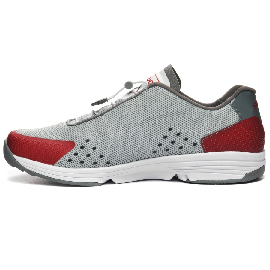 Sebago Nederland Cyphon Jia Ren-lichtgrijs & Rood