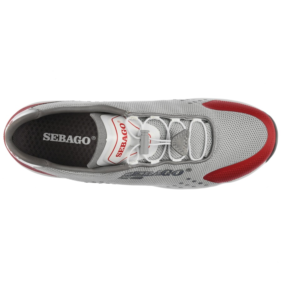 Sebago Nederland Cyphon Jia Ren-lichtgrijs & Rood