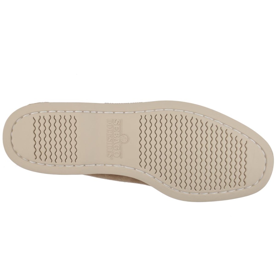 Sebago Nederland Dan Boat Roughout-camel