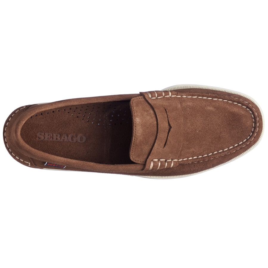 Sebago Nederland Dan Boat Roughout-donkerbruin
