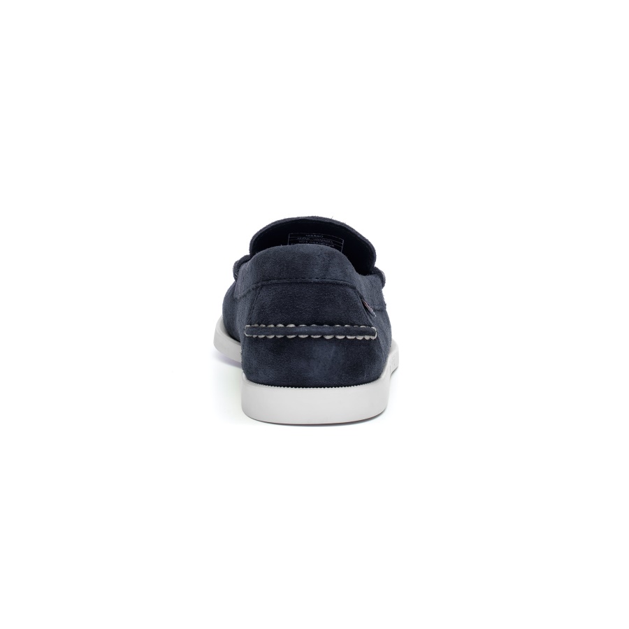 Sebago Nederland Dan Boat Roughout-marineblauw