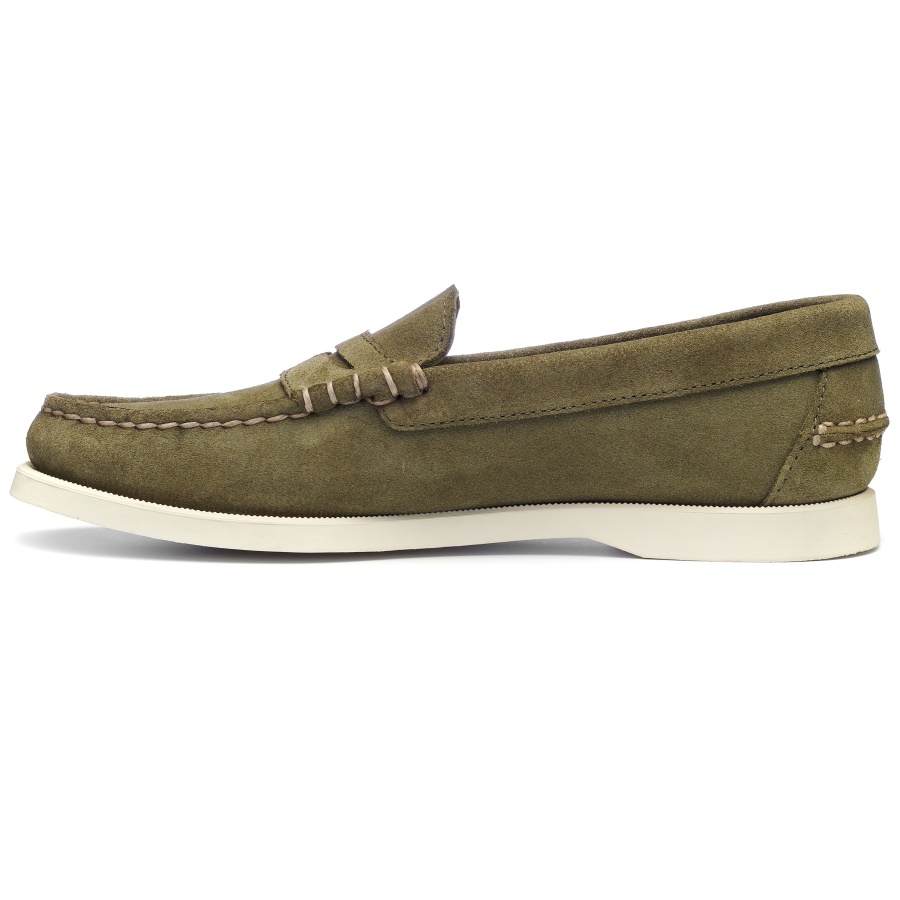Sebago Nederland Dan Boat Roughout Woman-forest Green