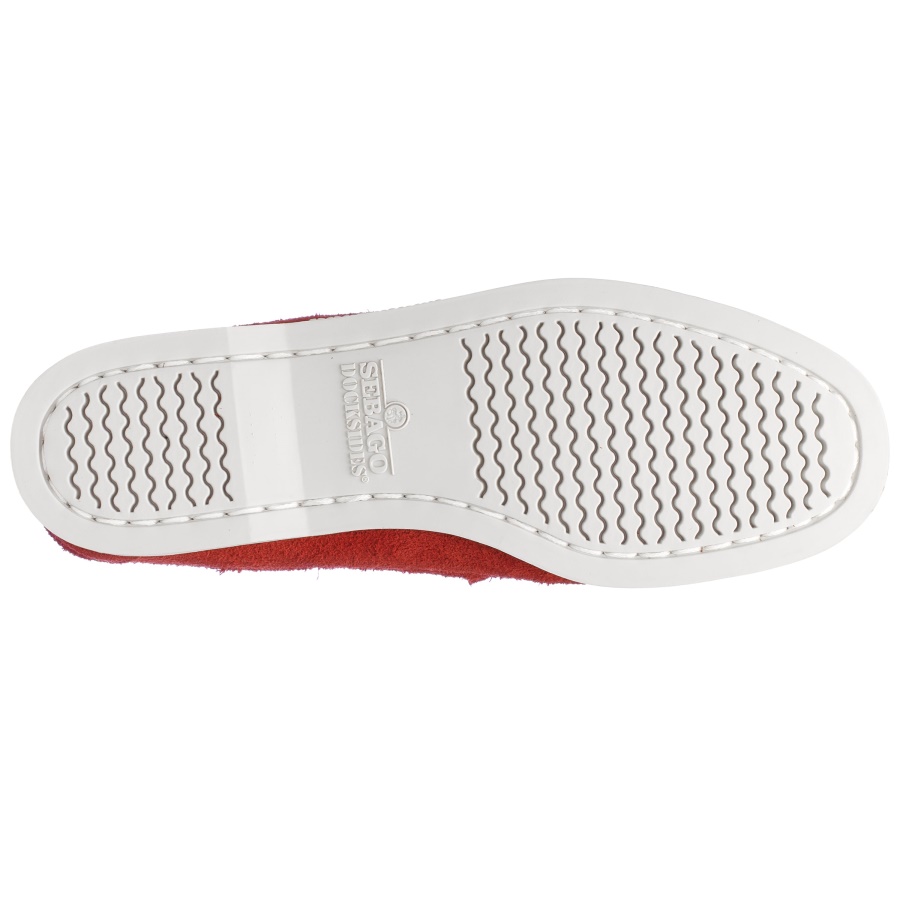 Sebago Nederland Dan Boat Roughout Woman-red
