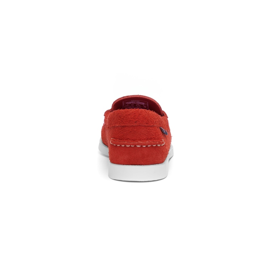 Sebago Nederland Dan Boat Roughout Woman-red