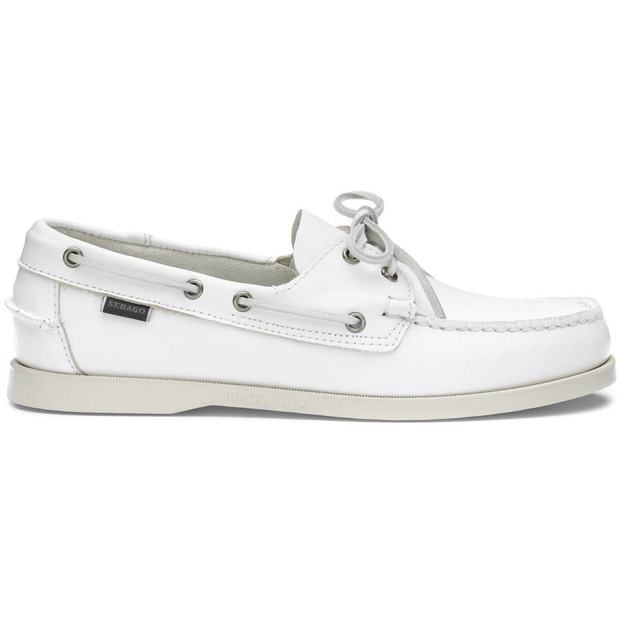 Sebago Nederland Docksides Portland-wit