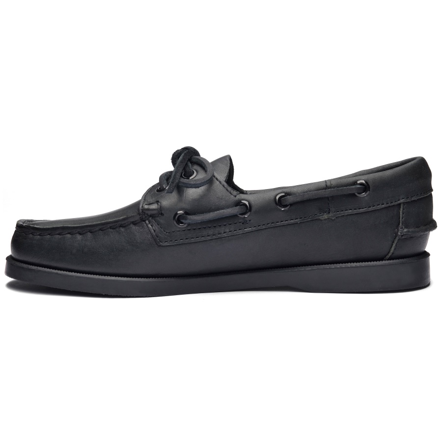 Sebago Nederland Docksides Portland Vrouw-zwart