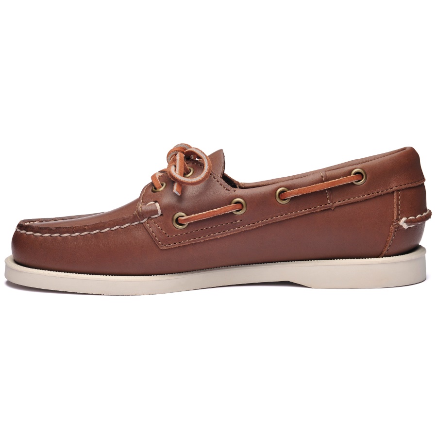 Sebago Nederland Docksides Portland Vrouw-bruin