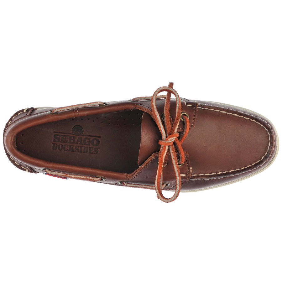 Sebago Nederland Docksides Portland Vrouw-bruin