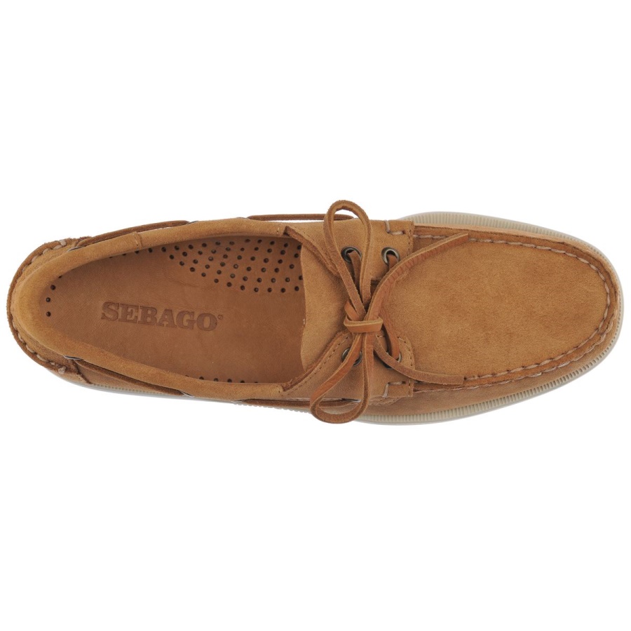 Sebago Nederland Portland Roughout-cognac