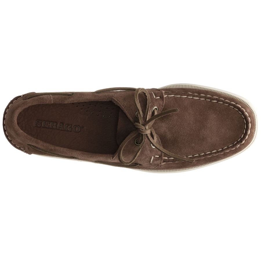 Sebago Nederland Portland Roughout-donkerbruin