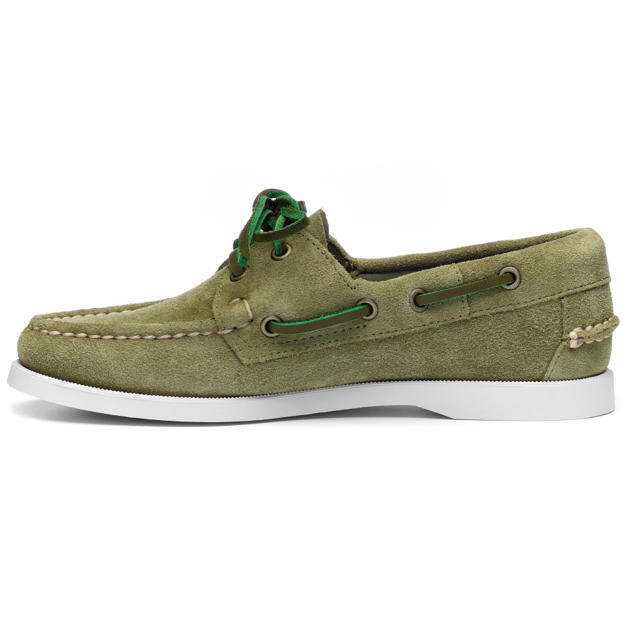 Sebago Nederland Portland Roughout Woman-forest Green
