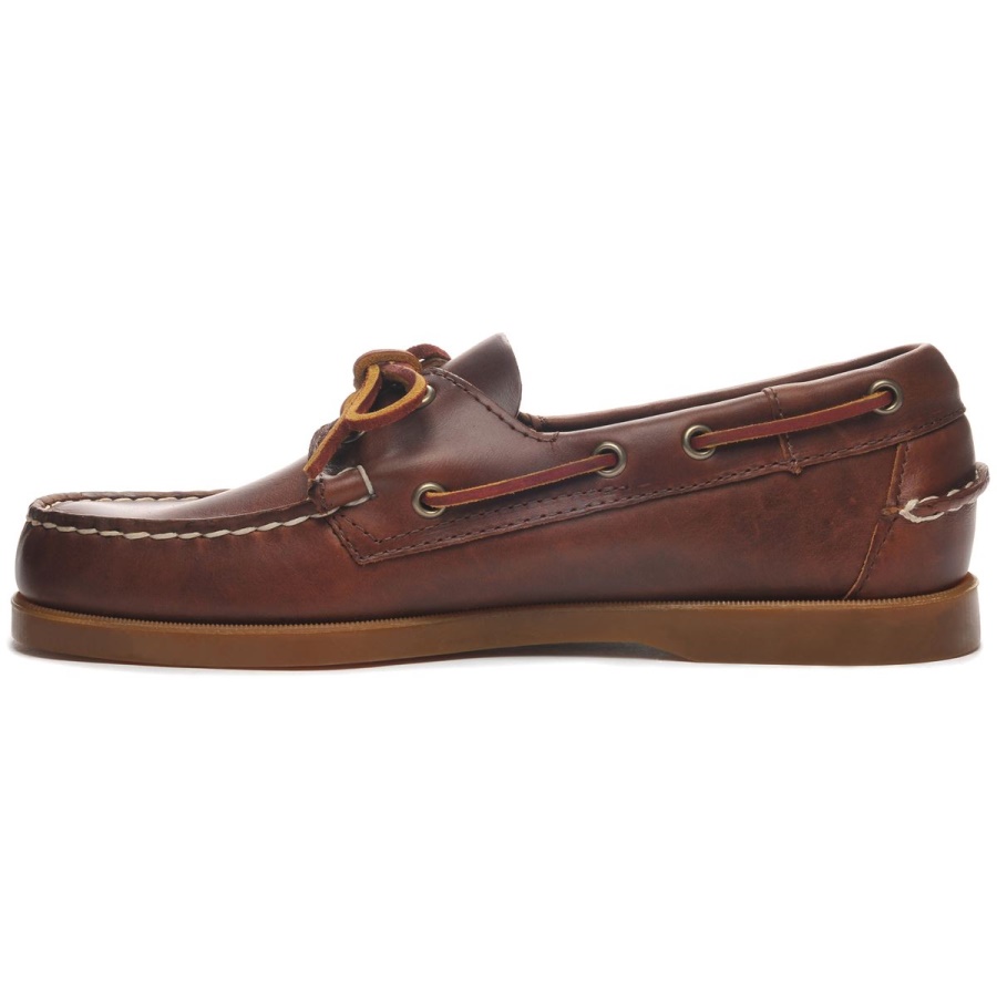 Sebago Nederland Portland Gewaxt Bruin & Honing