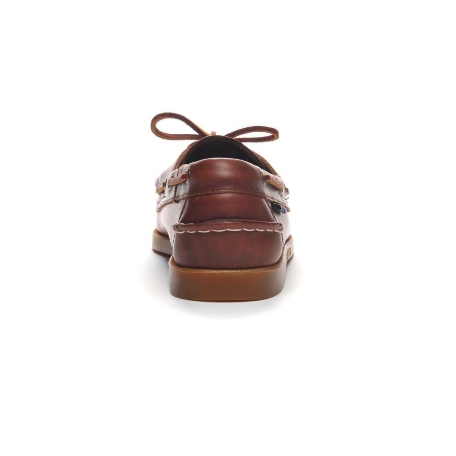 Sebago Nederland Portland Gewaxt Bruin & Honing
